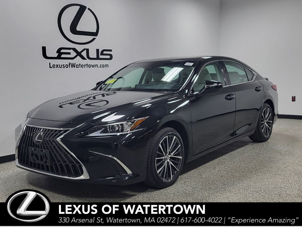 Black (Caviar) 2023 Lexus ES 350 FWD Sedan Front-Wheel Drive 8-Speed Automatic