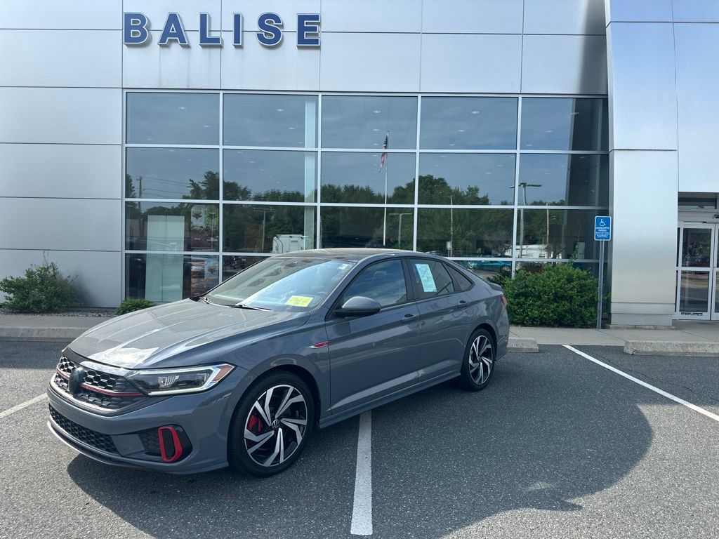 Gray 2022 Volkswagen Jetta GLI Autobahn FWD Sedan Front-Wheel Drive 7-Speed Dual Clutch