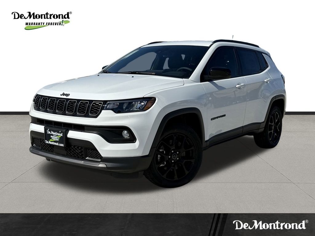 2026 Jeep Compass Latitude White/off-white at Bayshore Chrysler Jeep Dodge Ram
