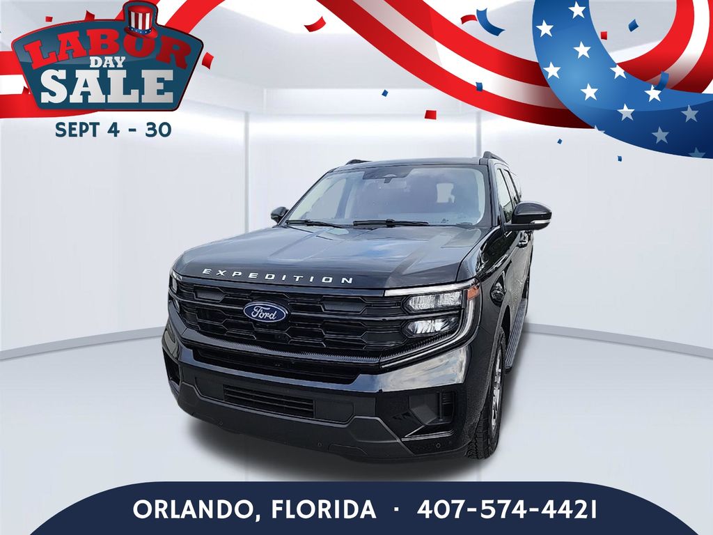 Black Metallic 2025 Ford Expedition SUV / Crossover Four-Wheel Drive Automatic