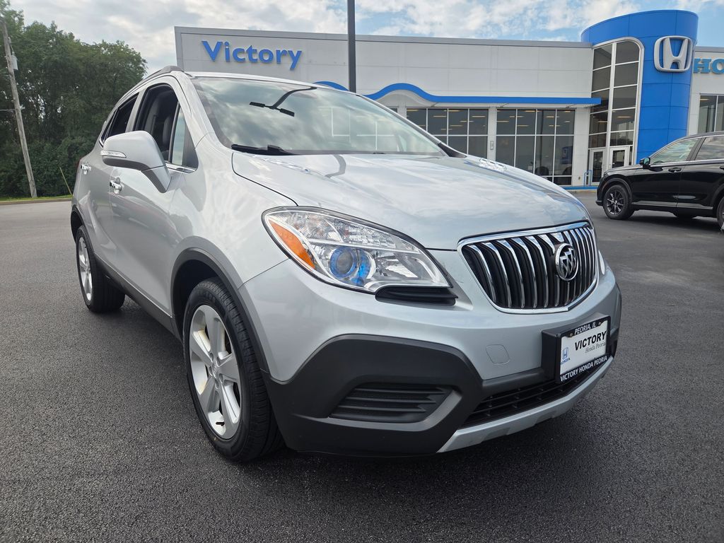 Quicksilver Metallic 2016 Buick Encore SUV / Crossover Front-Wheel Drive 6-Speed Automatic Overdrive