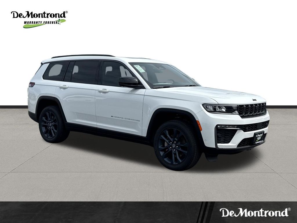 2026 Jeep Grand Cherokee L  White at Texan Dodge Chrysler Jeep Ram