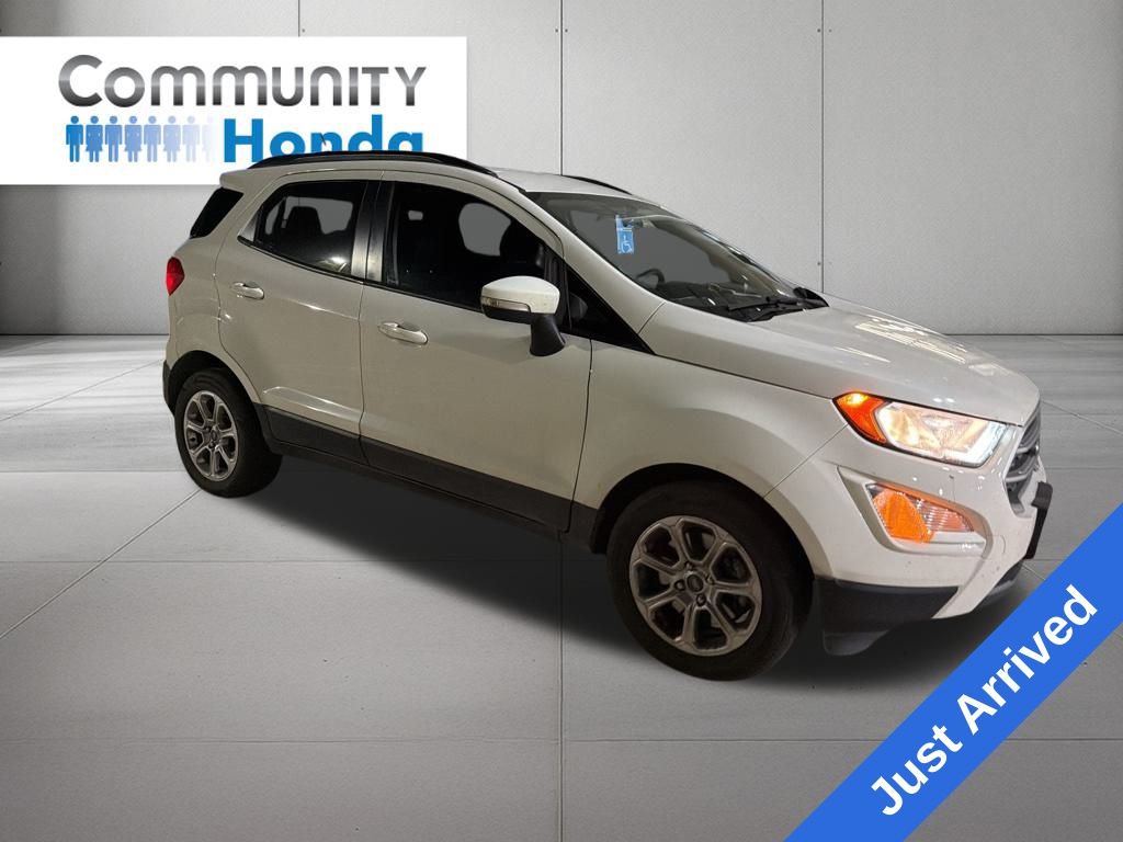 2021 Ford EcoSport SE White at Wharton Ford