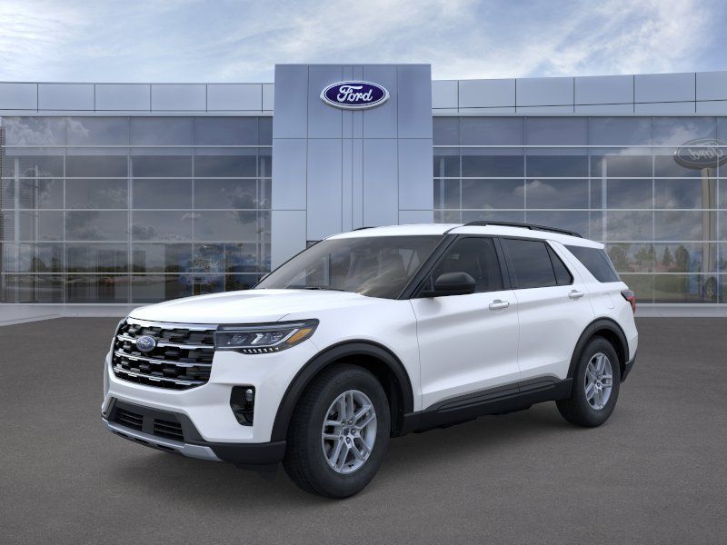 Star White Metallic Tri-Coat 2026 Ford Explorer Active RWD SUV / Crossover Rear-Wheel Drive Automatic