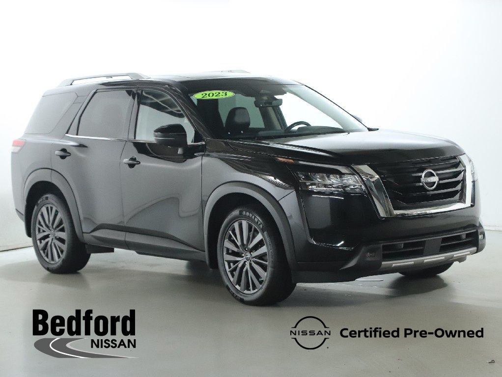 Super Black 2023 Nissan Pathfinder SUV / Crossover All-Wheel Drive 9-Speed Automatic
