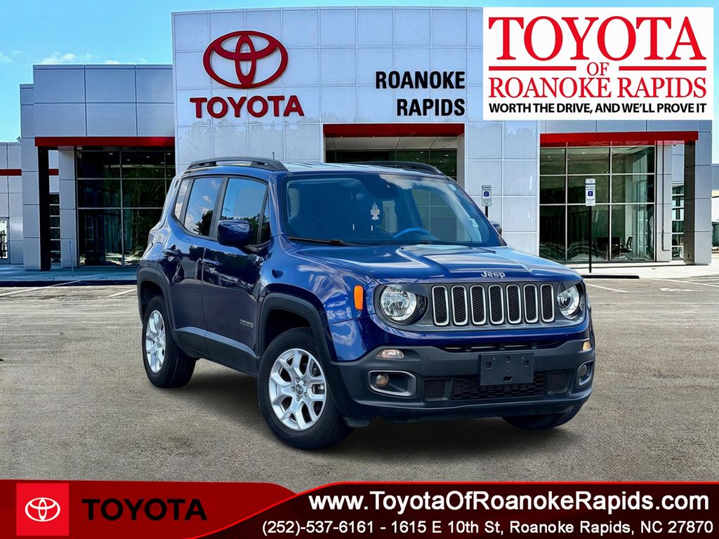 Jetset Blue 2018 Jeep Renegade SUV / Crossover Four-Wheel Drive 9-Speed Automatic