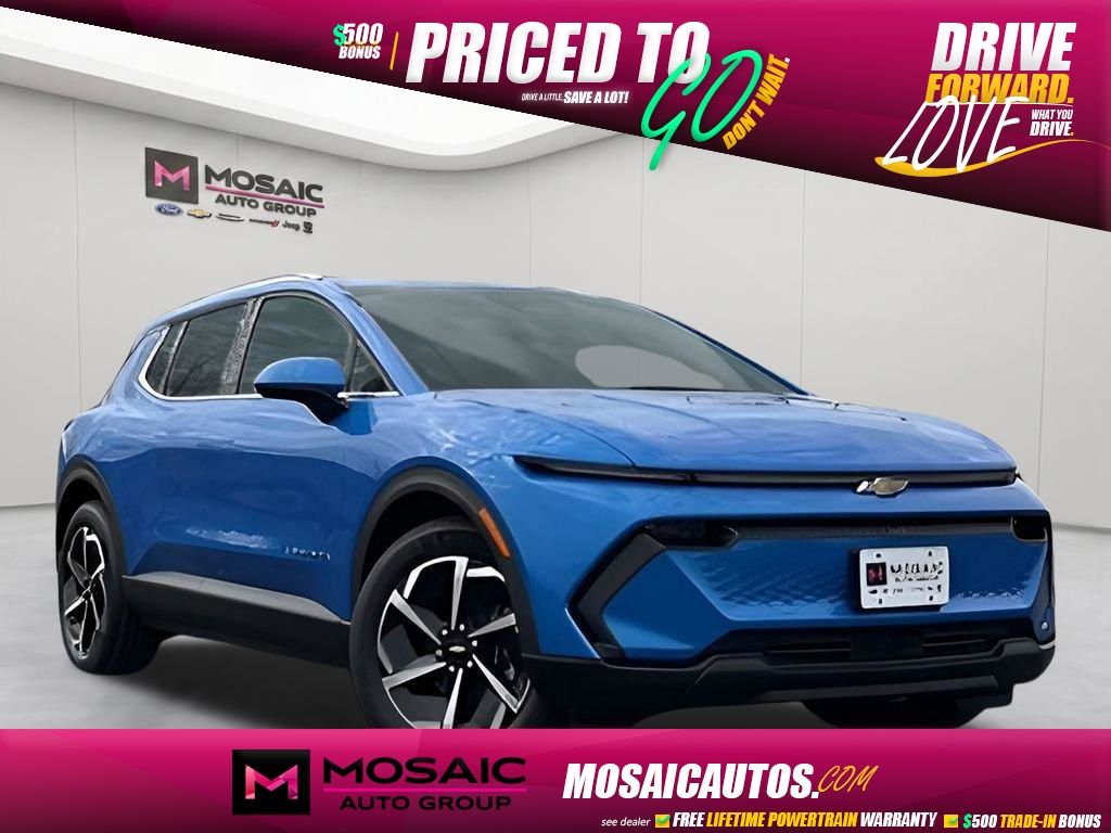 Riptide Blue Metallic 2026 Chevrolet Equinox EV LT 2 AWD SUV / Crossover All-Wheel Drive 1-Speed Automatic