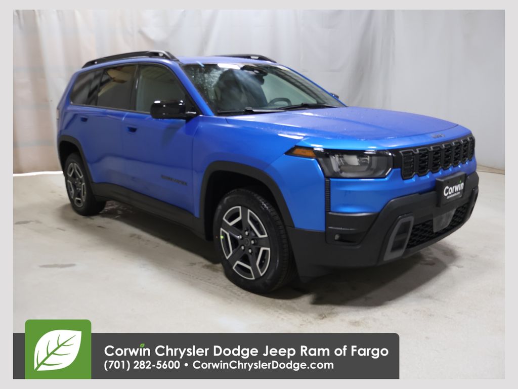 Hydro Blue Pearlcoat 2026 Jeep Cherokee SUV / Crossover Four-Wheel Drive Continuously Variable Transmission