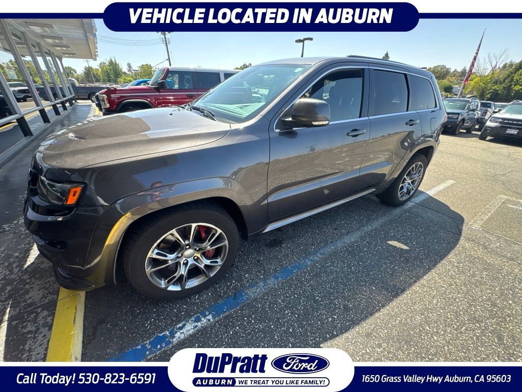 Crystal Metallic 2014 Jeep Grand Cherokee SUV / Crossover Four-Wheel Drive 8-Speed Automatic