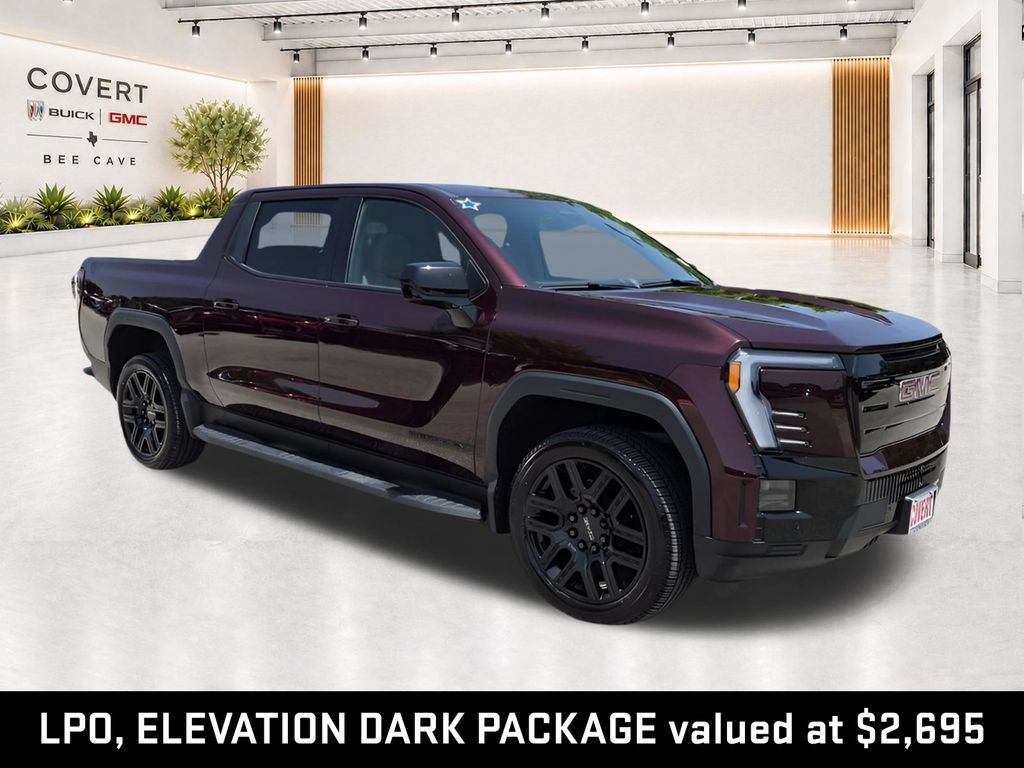 Dark Ember Metallic 2026 GMC Sierra EV Pickup Truck All-Wheel Drive 1-Speed Automatic