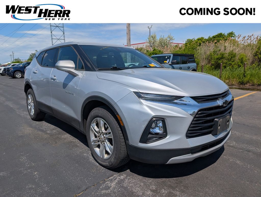 Silver Ice Metallic 2019 Chevrolet Blazer 2LT AWD SUV / Crossover All-Wheel Drive 9-Speed Automatic