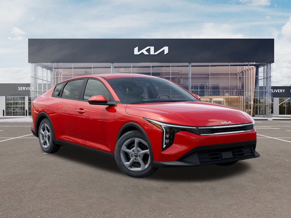 New 2025 Currant Red Kia LXS image 8