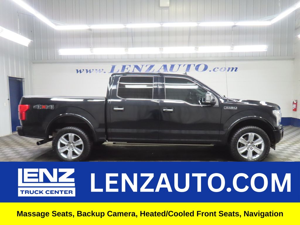 Agate Black Metallic 2019 Ford F-150 Pickup Truck Four-Wheel Drive Automatic