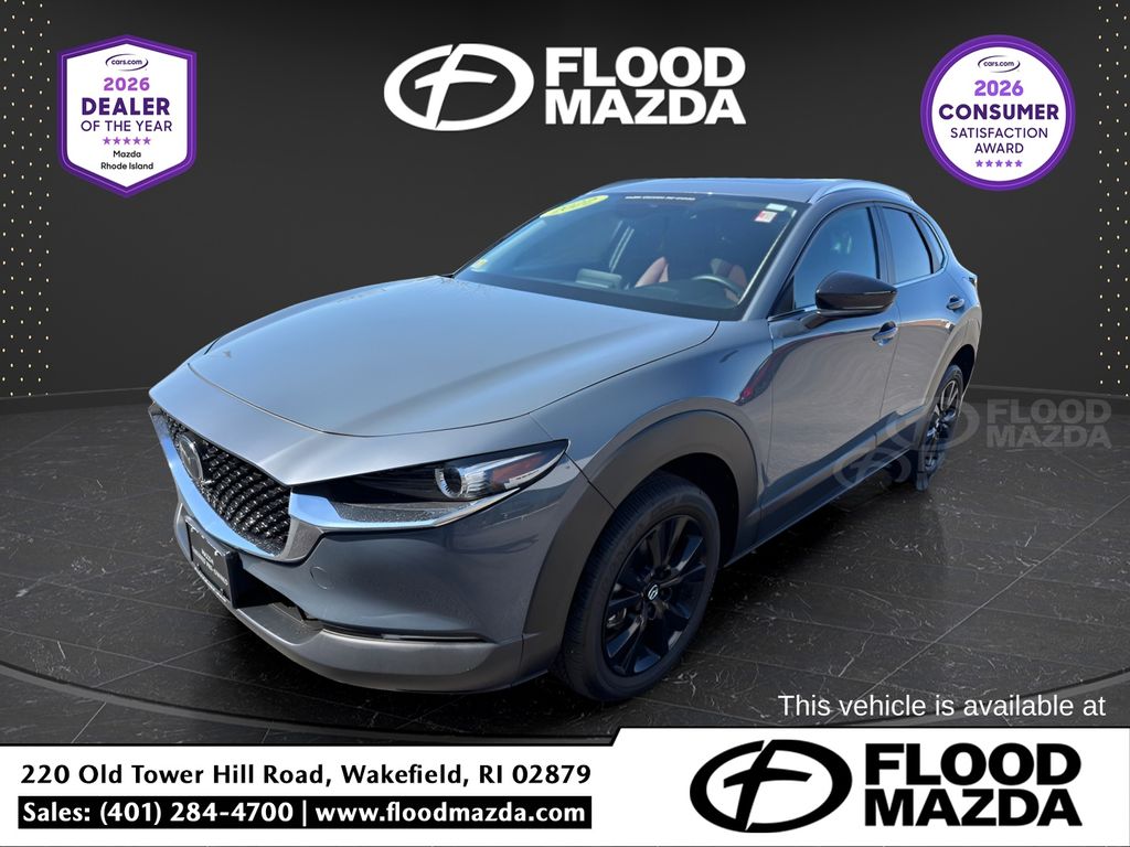 Polymetal Gray Metallic 2022 Mazda CX-30 2.5 S Carbon Edition AWD SUV / Crossover All-Wheel Drive 6-Speed Automatic