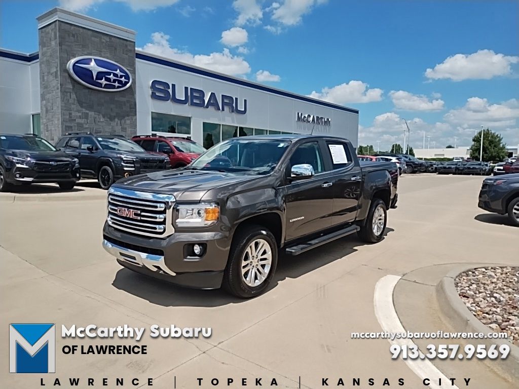 Quartz Metallic 2019 GMC Canyon Pickup Truck Four-Wheel Drive 8-Speed Automatic