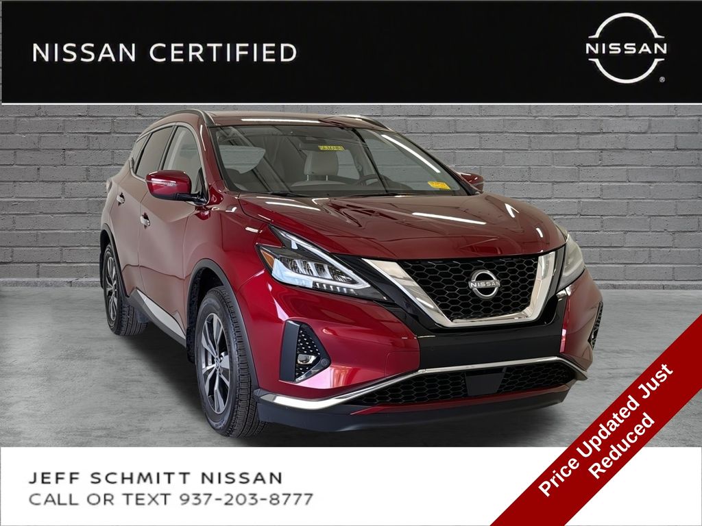 Red (Scarlet Ember Tintcoat) 2024 Nissan Murano SUV / Crossover Front-Wheel Drive Continuously Variable Transmission