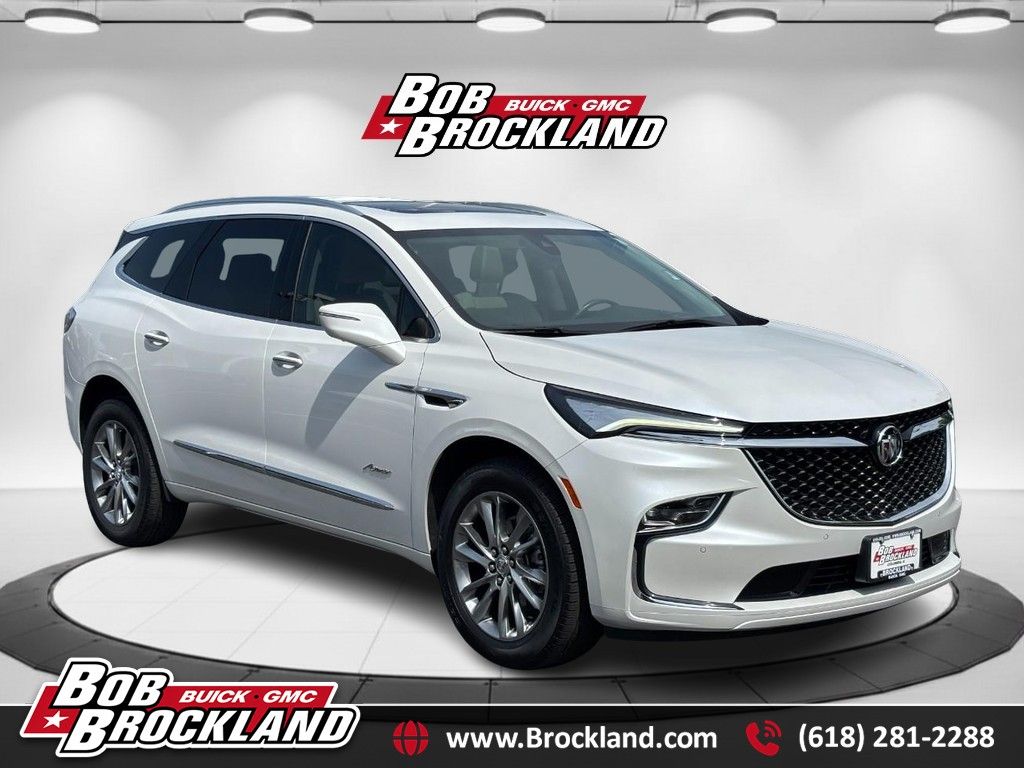 White Frost Tricoat 2023 Buick Enclave Avenir AWD SUV / Crossover Four-Wheel Drive 9-Speed Automatic
