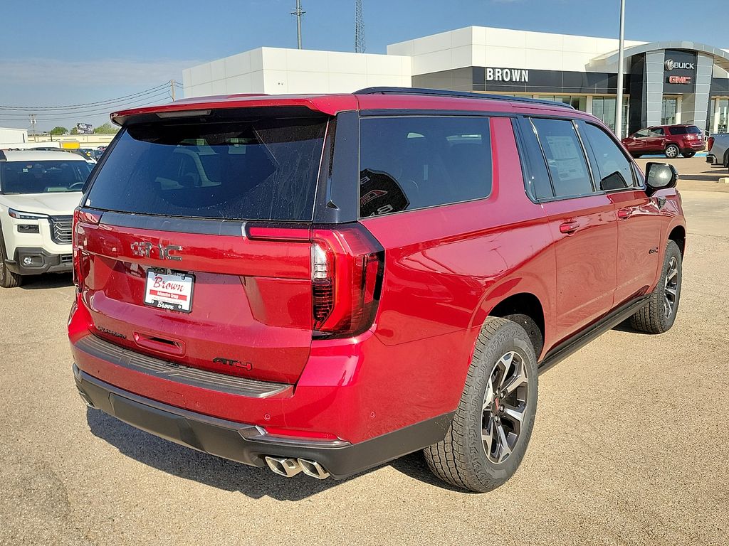 2026 GMC Yukon XL AT4 Ultimate Red at Brown Buick GMC
