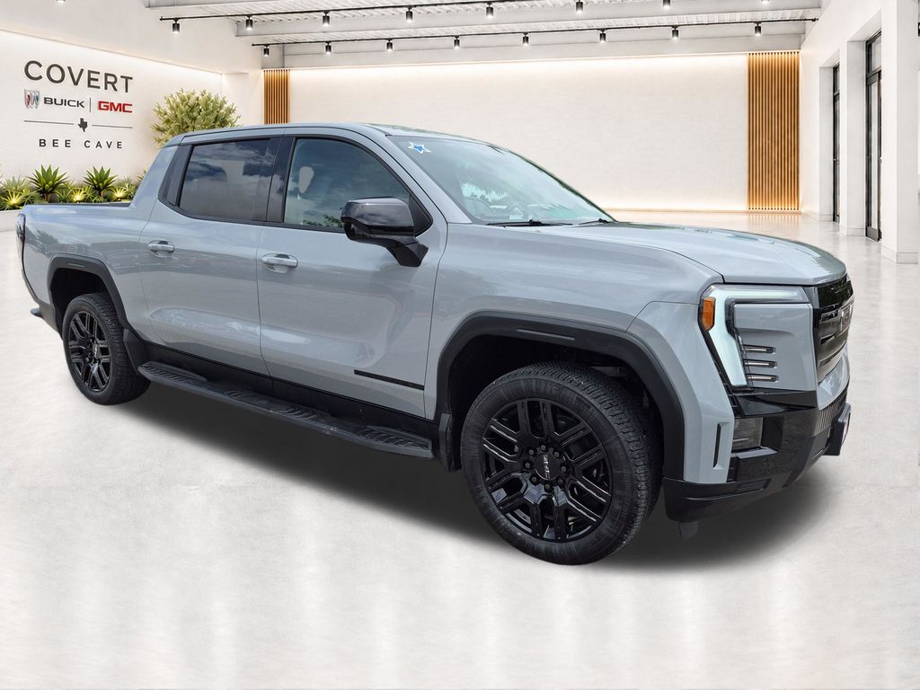 Gray 2026 GMC Sierra EV Pickup Truck All-Wheel Drive 1-Speed Automatic