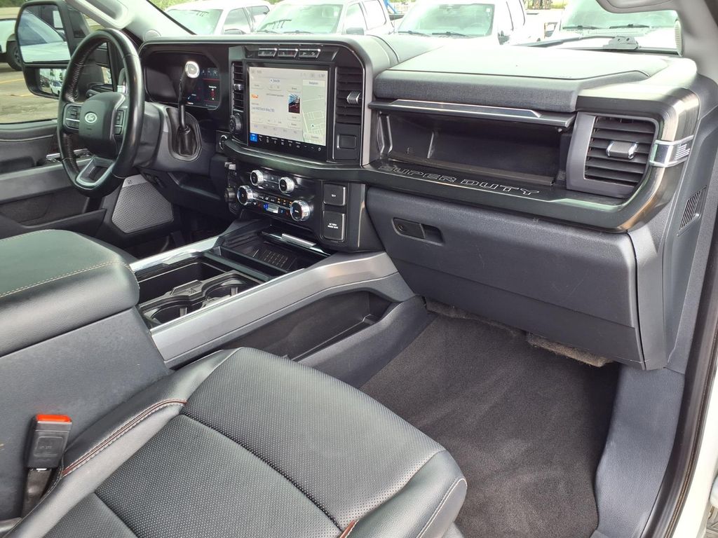 2024 Ford F-350SD Lariat White at Central Houston Nissan