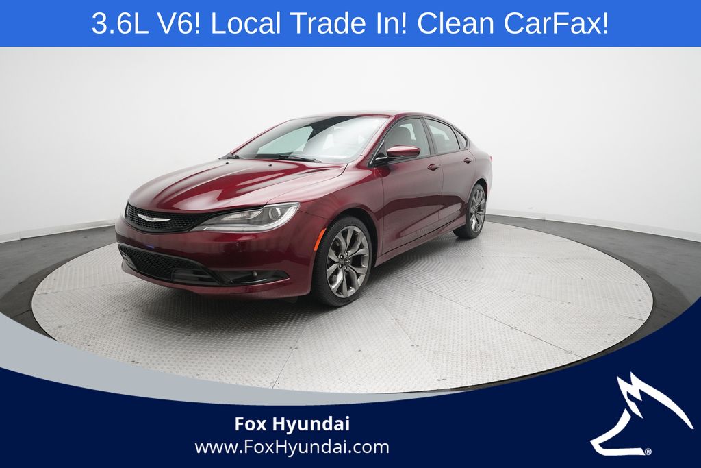 2016 Chrysler 200 S Sedan FWD