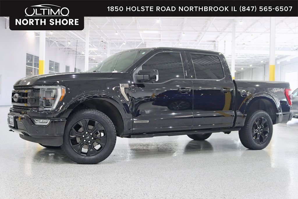 Agate Black Metallic 2023 Ford F-150 Pickup Truck Four-Wheel Drive Automatic