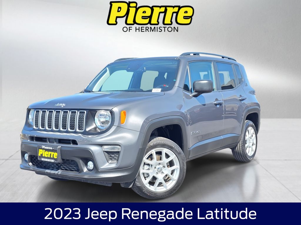 Graphite Gray 2023 Jeep Renegade SUV / Crossover Four-Wheel Drive 9-Speed Automatic