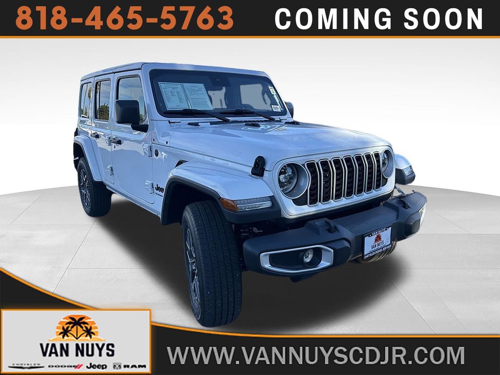 Bright White Clearcoat 2025 Jeep Wrangler SUV / Crossover Four-Wheel Drive 8-Speed Automatic