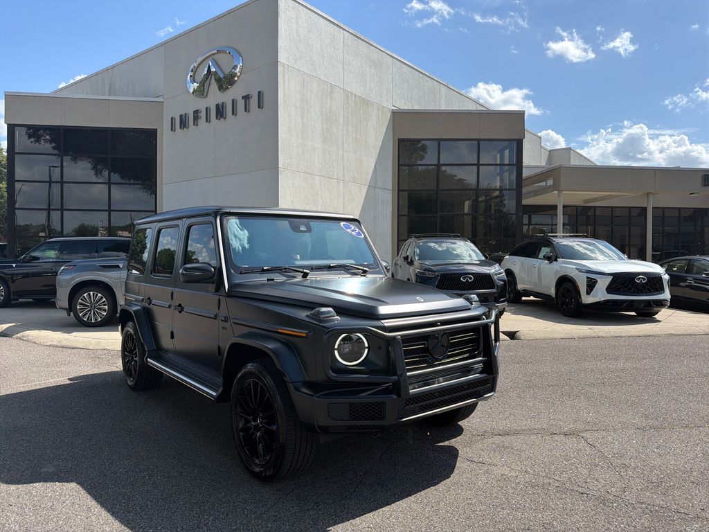 Black 2022 Mercedes-Benz G-Class SUV / Crossover All-Wheel Drive 9-Speed Automatic