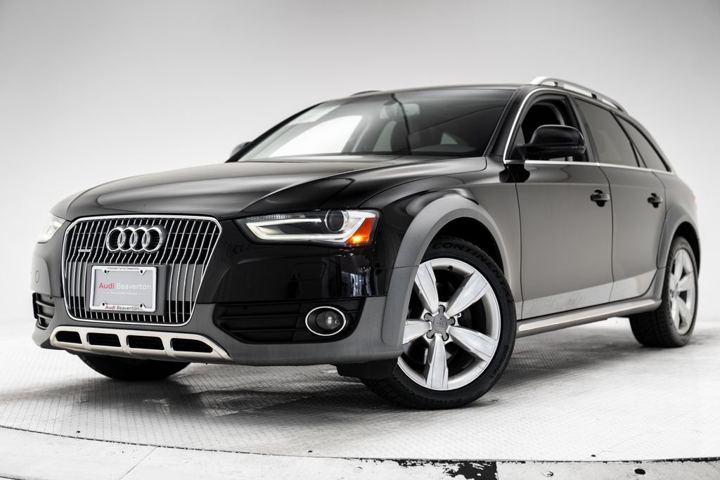 Brilliant Black 2015 Audi A4 Allroad Wagon All-Wheel Drive 8-Speed Automatic