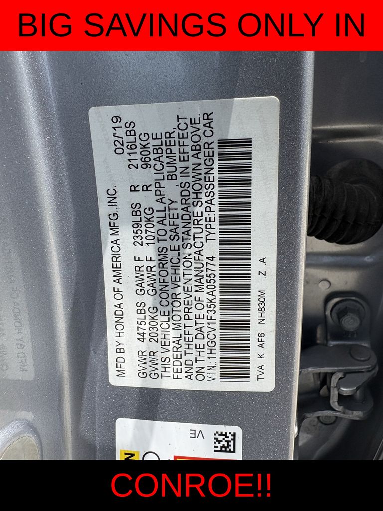 2019 Honda Accord Sport Silver at Community Honda
