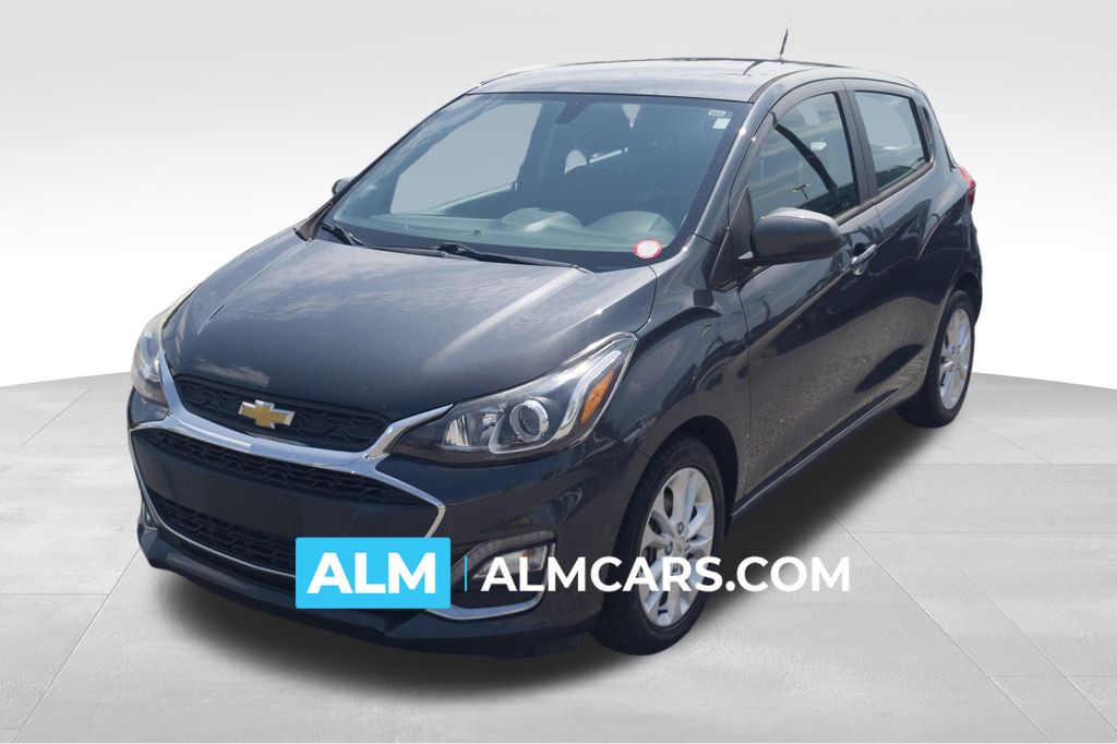 Nightfall Gray Metallic 2021 Chevrolet Spark Hatchback Front-Wheel Drive Continuously Variable Transmission