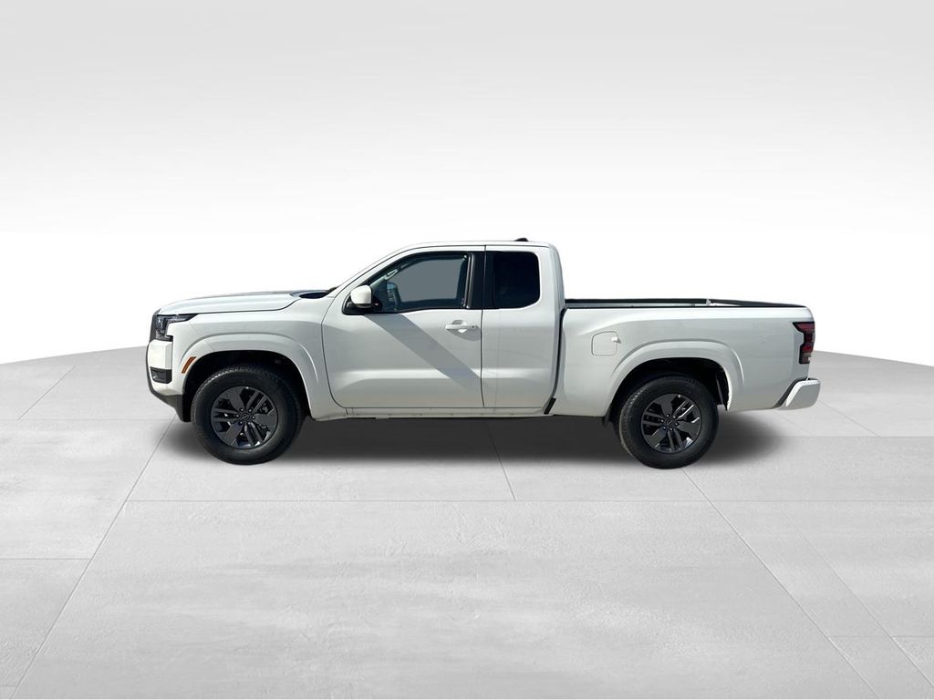 2025 Glacier White Nissan Frontier SV RWD Truck