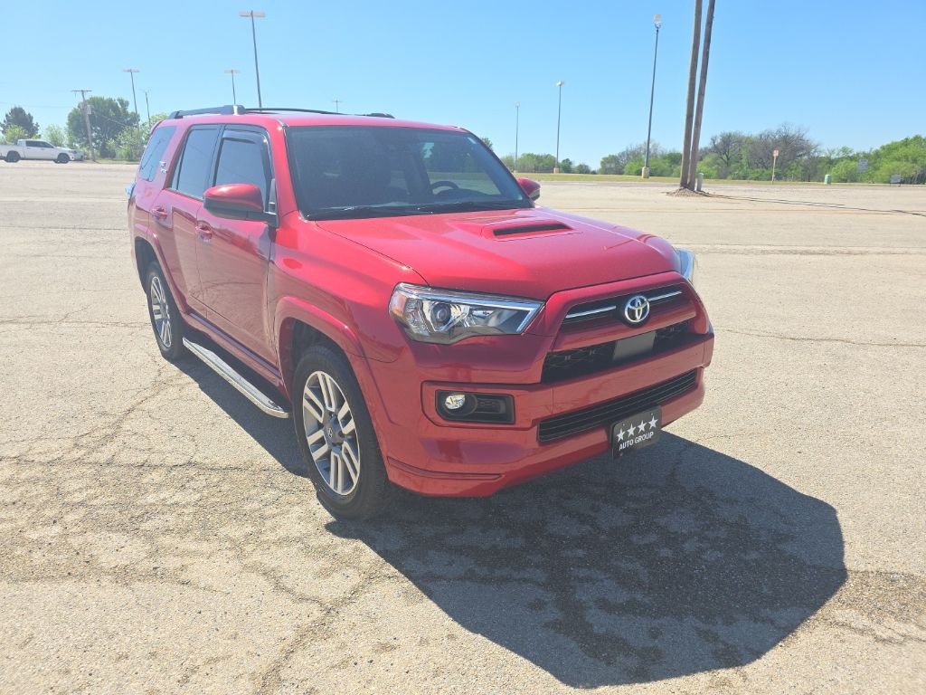 Red 2023 Toyota 4Runner TRD Sport 4WD SUV / Crossover Four-Wheel Drive 5-Speed Automatic