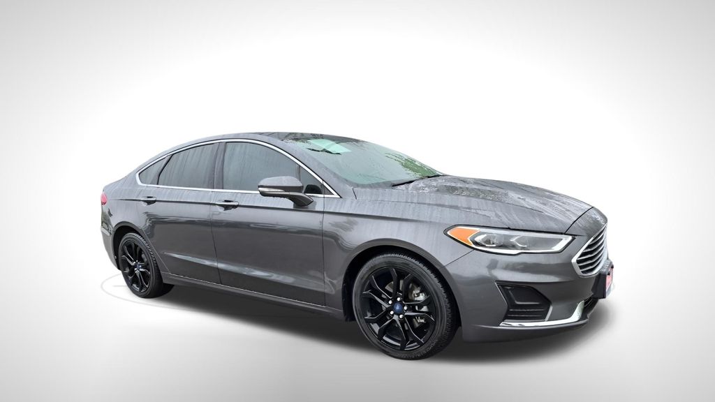 Gray (Magnetic) 2019 Ford Fusion SEL Sedan Front-Wheel Drive 6-Speed Automatic
