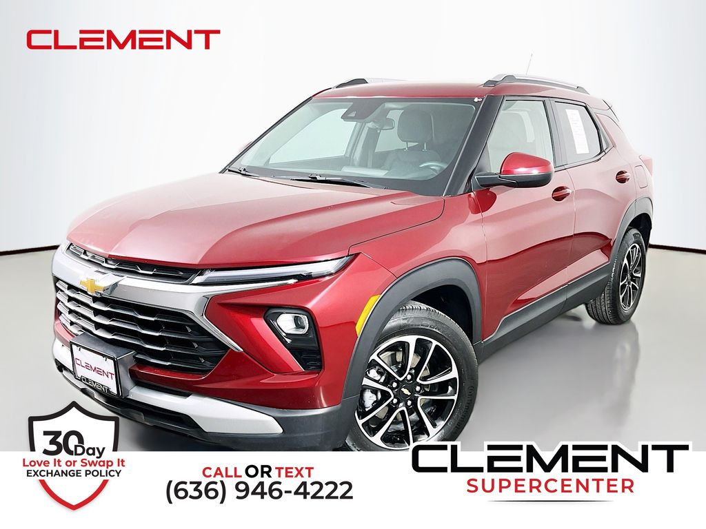 Red (Crimson Metallic) 2024 Chevrolet Trailblazer LT FWD SUV / Crossover Front-Wheel Drive Continuously Variable Transmission