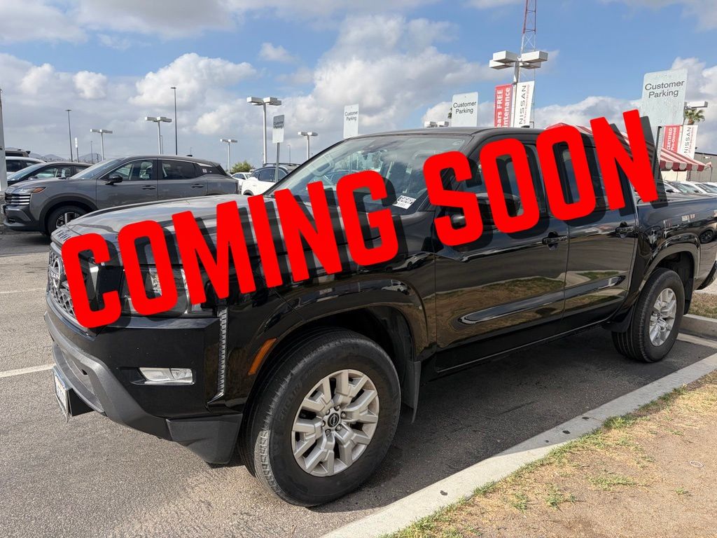 Super Black 2023 Nissan Frontier Pickup Truck Four-Wheel Drive 9-Speed Automatic