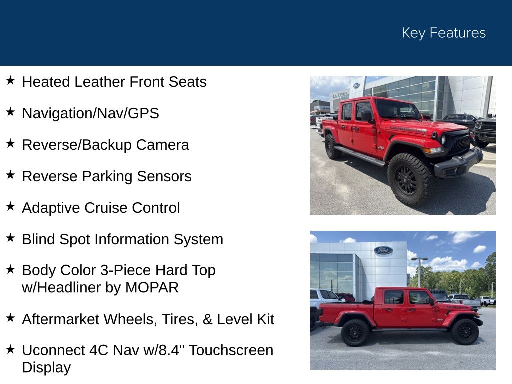 2021 Jeep Gladiator Overland 4x4