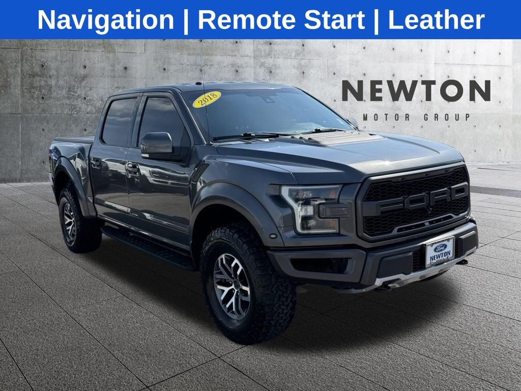 Gray (Magnetic Metallic) 2018 Ford F-150 Pickup Truck Four-Wheel Drive Automatic