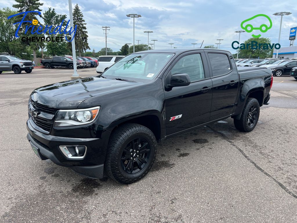 Black 2020 Chevrolet Colorado Pickup Truck Four-Wheel Drive 8-Speed Automatic