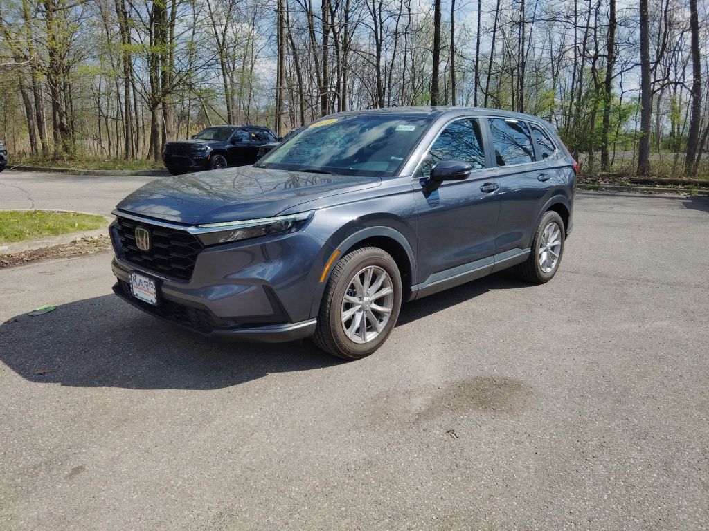 Gray 2023 Honda CR-V EX AWD SUV / Crossover All-Wheel Drive Continuously Variable Transmission