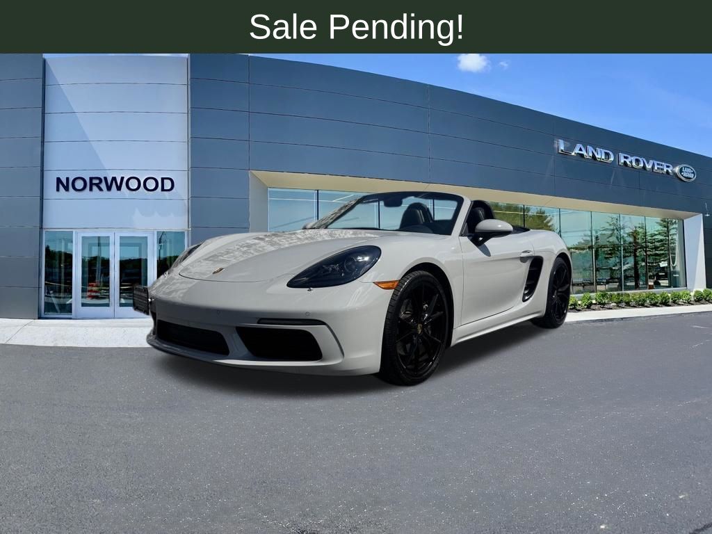 Chalk 2020 Porsche 718 Boxster Convertible Rear-Wheel Drive 7-Speed Automatic