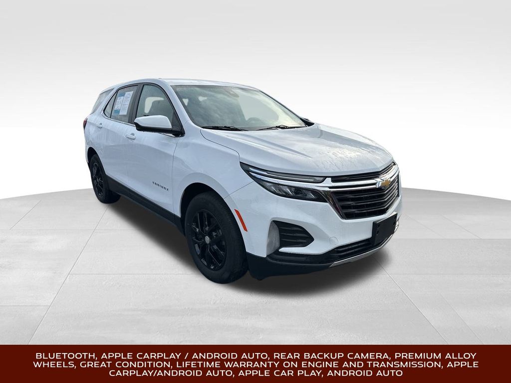 2022 Summit White Chevrolet Equinox LT FWD SUV