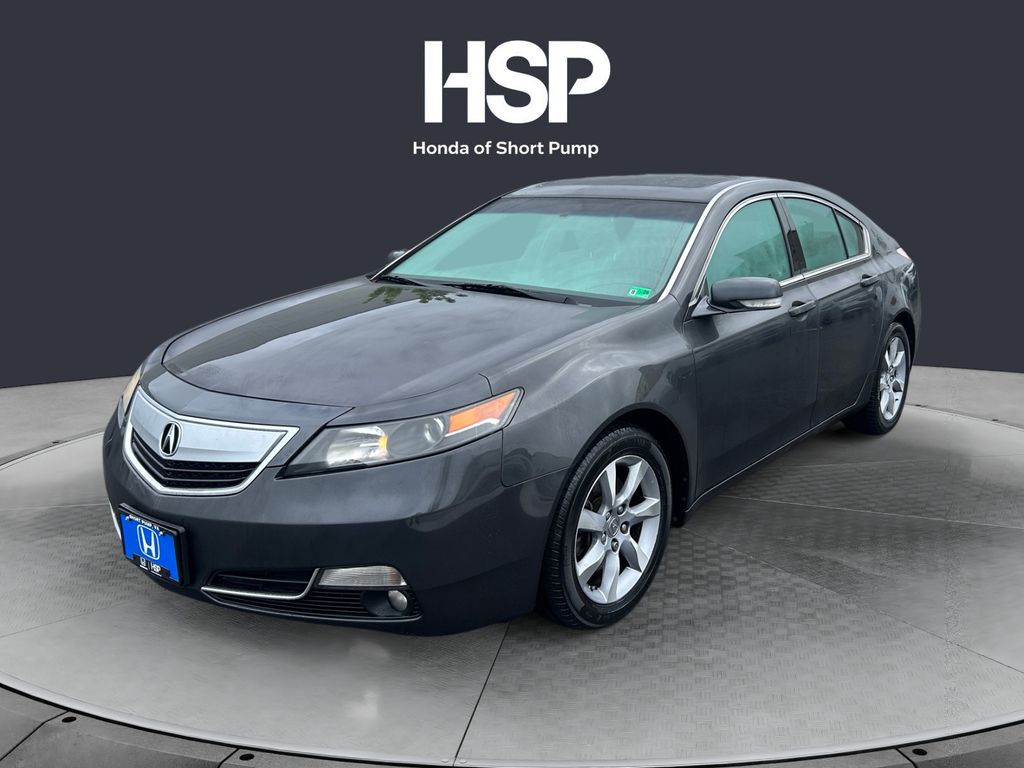 Crystal Black Pearl 2012 Acura TL Sedan Front-Wheel Drive 6-Speed Automatic