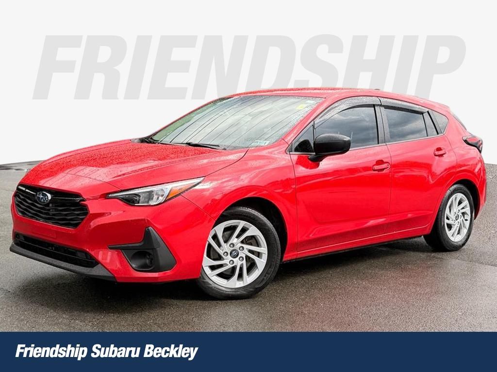 Pure Red 2024 Subaru Impreza AWD Wagon All-Wheel Drive Continuously Variable Transmission