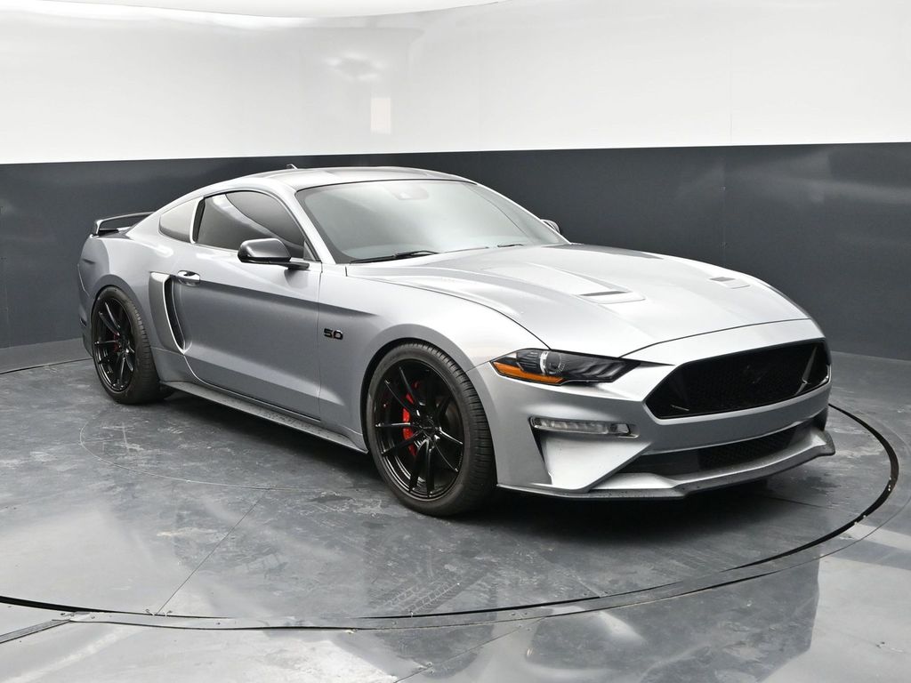 Silver Metallic 2021 Ford Mustang Coupe Rear-Wheel Drive Automatic