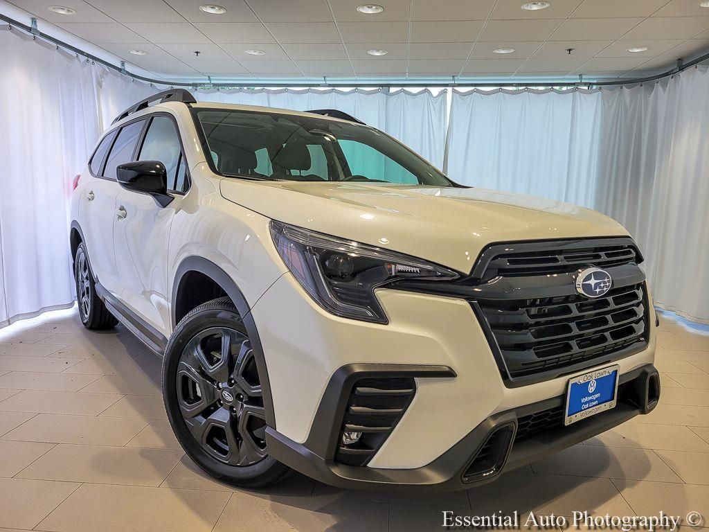 Crystal White Pearl 2025 Subaru Ascent SUV / Crossover All-Wheel Drive Continuously Variable Transmission