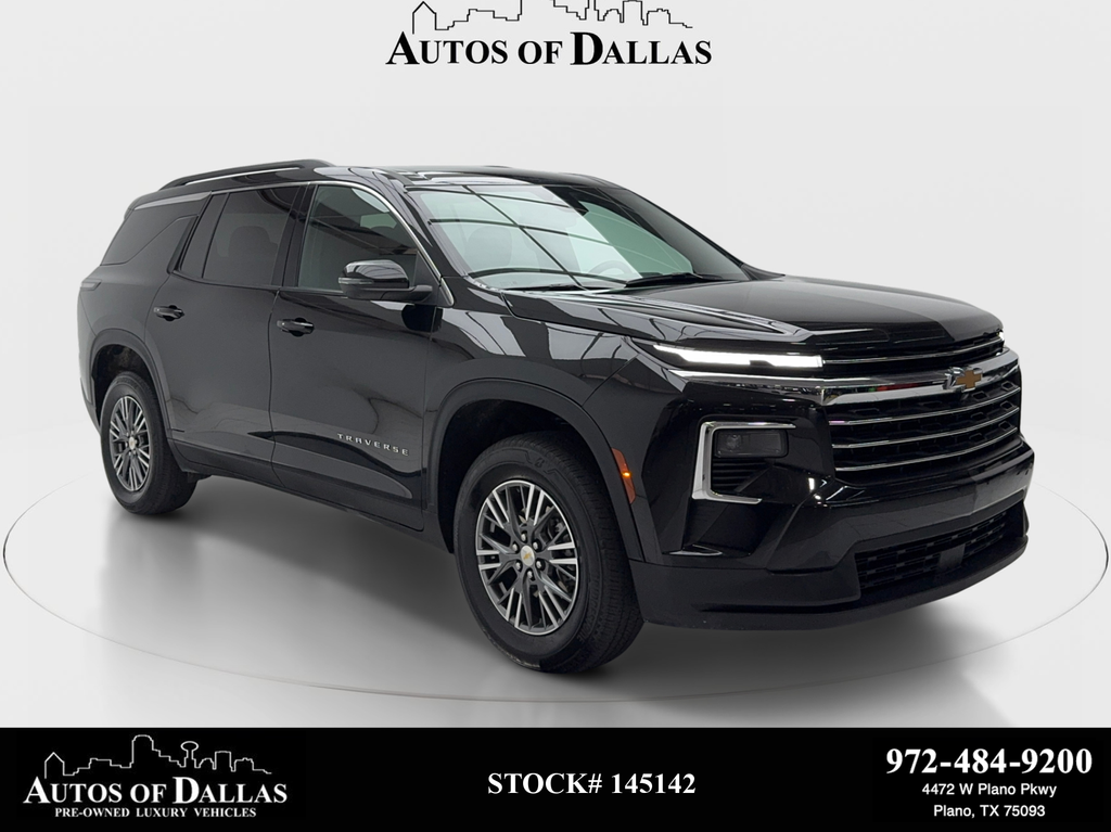 Mosaic Black Metallic 2025 Chevrolet Traverse SUV / Crossover Four-Wheel Drive 8-Speed Automatic