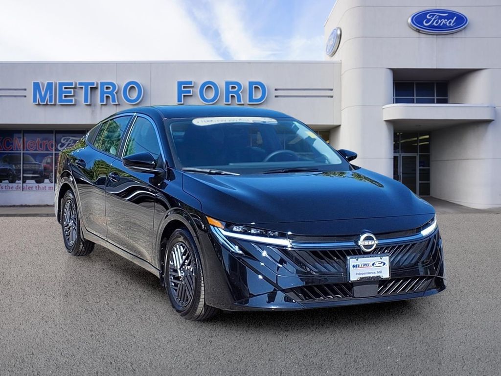 Super Black 2026 Nissan Sentra Sedan Front-Wheel Drive Continuously Variable Transmission