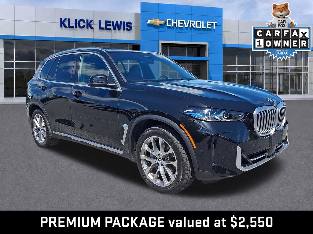 2024 BMW X5 xDrive40i Black at Klick Lewis Buick Chevrolet